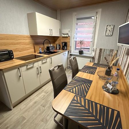 Christels Ferienwohnung 2 In Thale Mit Ueberdachter Terrasse, Kueche Mit Tv & Geschirrspueler المظهر الخارجي الصورة