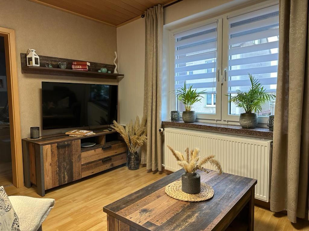 Christels Ferienwohnung 2 In Thale Mit Ueberdachter Terrasse, Kueche Mit Tv & Geschirrspueler المظهر الخارجي الصورة