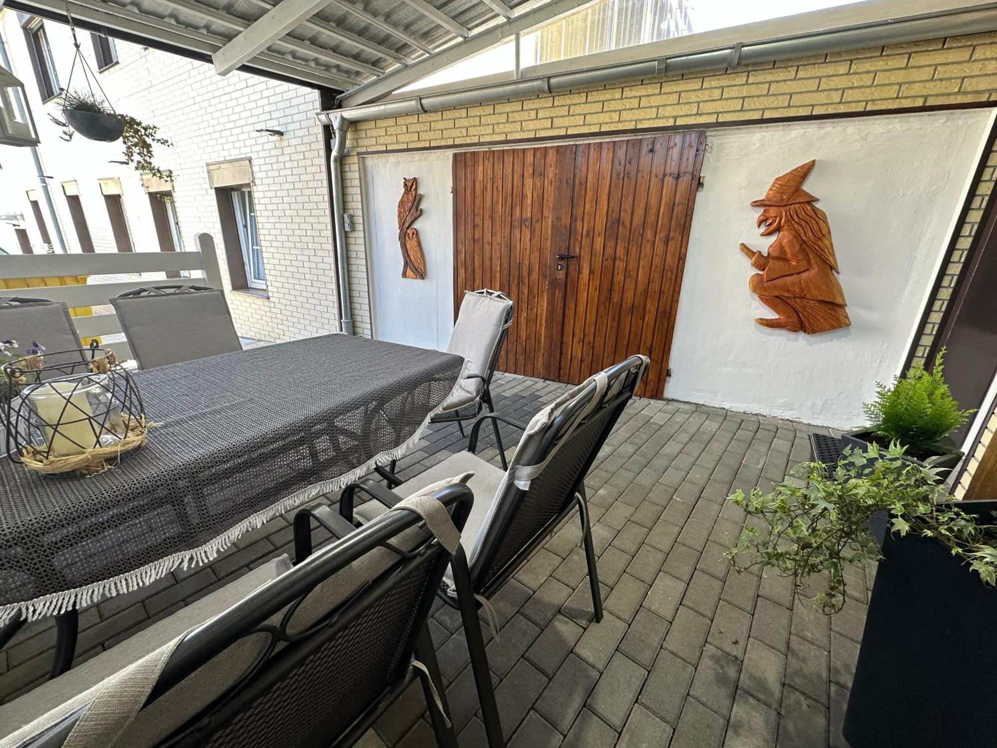 Christels Ferienwohnung 2 In Thale Mit Ueberdachter Terrasse, Kueche Mit Tv & Geschirrspueler المظهر الخارجي الصورة